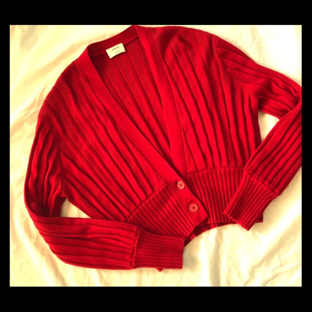 Wilfred Thais cardigan in red